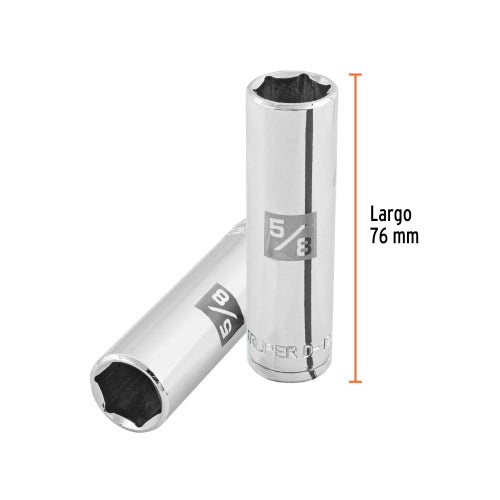 Dado Largo de 6 Puntas 5/8" D-5320-H