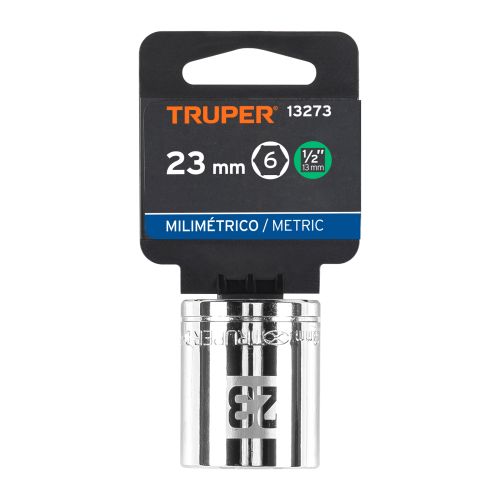 Dado 6 Puntas 23 mm Acero Cromo Vanadio - Alta Durabilidad