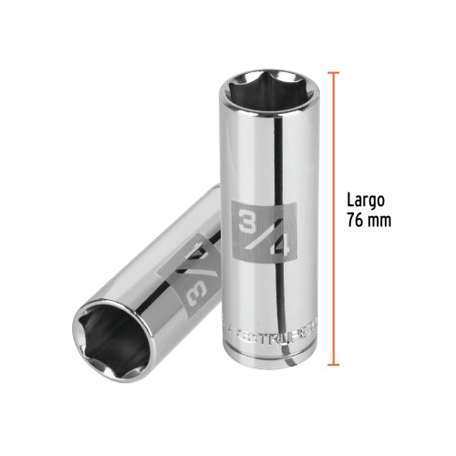 Dado Largo de 6 Puntas 3/4" D-5324-H