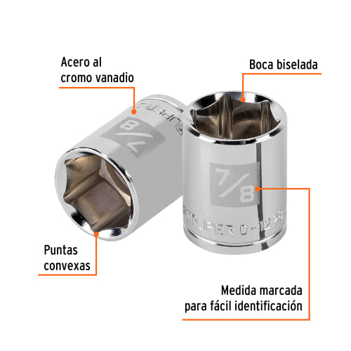 Dado de 6 Puntas 7/8" D-5428-H