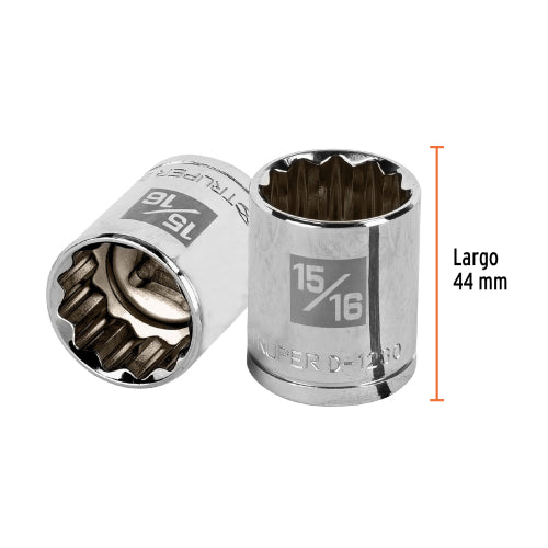 Dado de 12 Puntas 15/16" D-5430