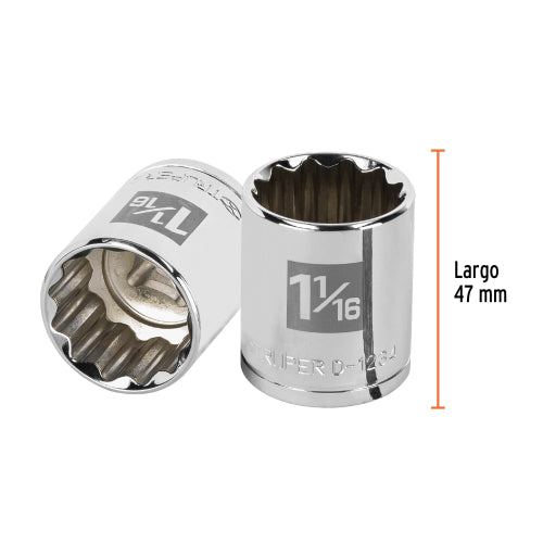 Dado de 12 Puntas 1-1/16" D-5434