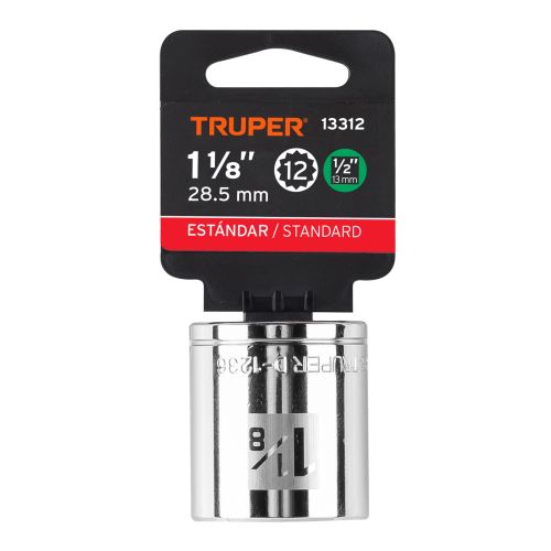 Dado de 12 Puntas 1-1/8" - Alta Resistencia y Durabilidad