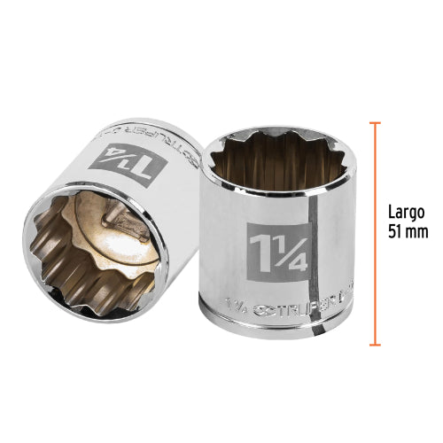 Dado de 12 Puntas 1-1/4" - Durabilidad y Resistencia