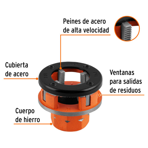 Dado para Tarraja 1-1/4" D-850 | Herramienta Profesional