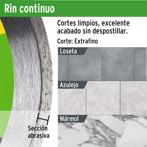 Disco Rin 4" Pretul D-802C-P para Cortes Precisos
