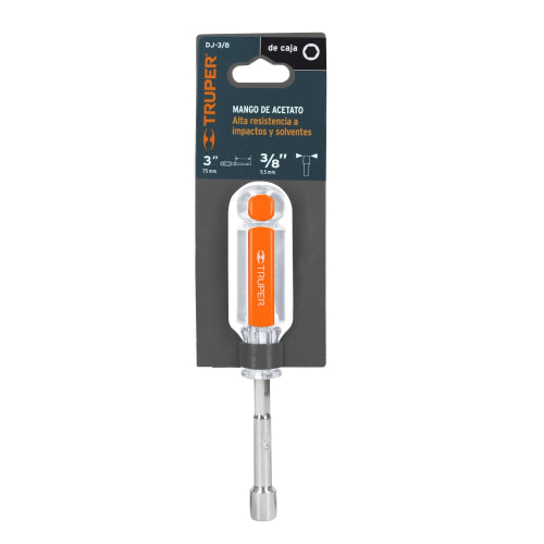 Desarmador DJ-3/8: Acero al Carbono y Ergonomía Premium