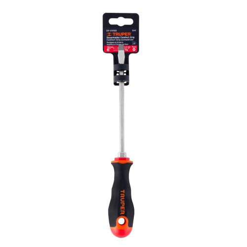 Desarmador Plano DR-1/4X6B - Herramienta Profesional Duradera