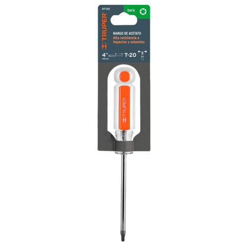 Desarmador Punta Torx DT-20 | Herramienta Profesional Duradera