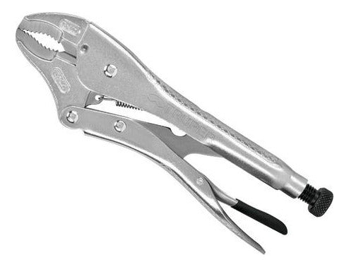 Pinza De Presión 4' Mordaza Curva, Truper