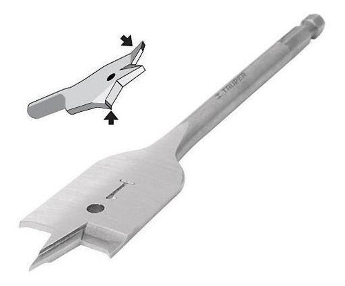 Broca Plana Para Madera Bpt-3/8