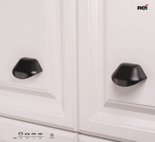 7023.64.18 Asa 64 Smile Negro Mate