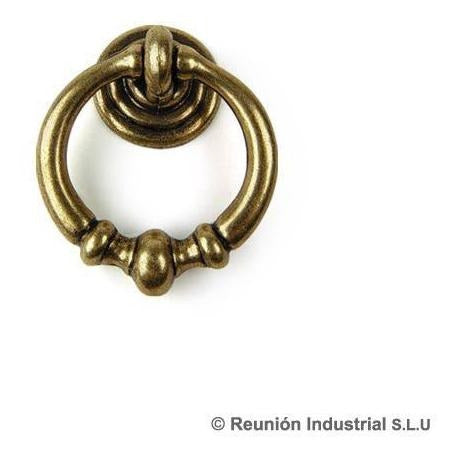 Tirador Abatible Cuero Viejo 3009.32