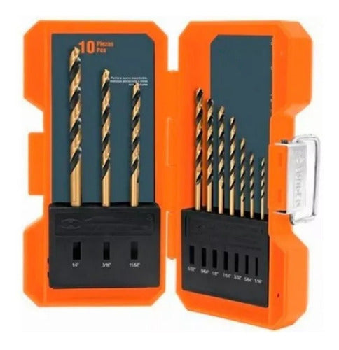 Juego De Brocas Alta Velocidad Truper B11399