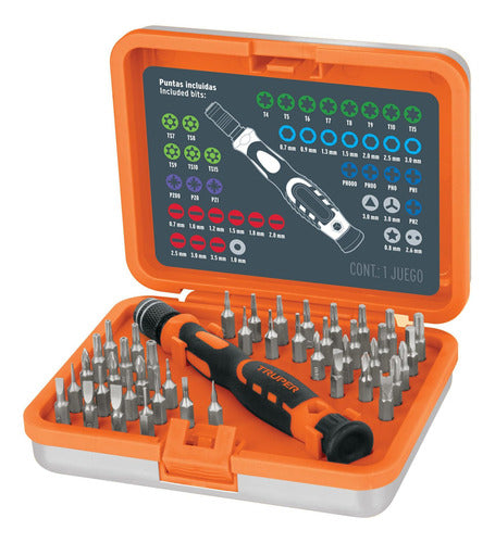 Desarmador De Joyero Con 42 Puntas Joy-43
