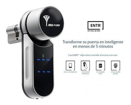 Cilindro Con Control De Acceso Entr