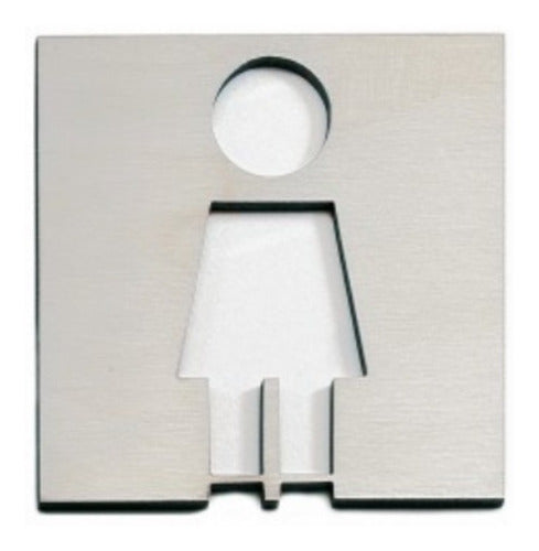 Señalética Wc Mujeres