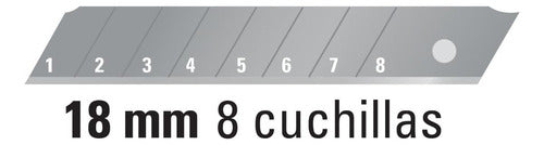 Cutter Profesional Con Alma De Metalica Y Grip Cut-6x