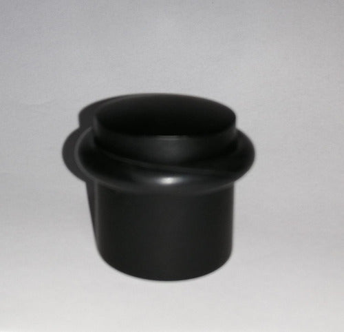 Top08265n Tope Mod.826 25mm Inox Negro Mate