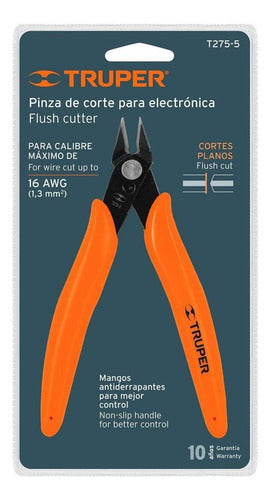 Pinza Para Electrónica, 5 , De Corte