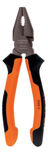 Pinza Electricista 7'' Comfort Grip Truper Expert 17329