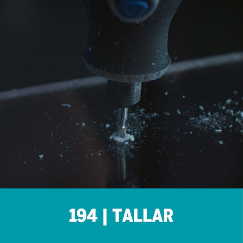 Fresa Recta 1/8 Dremel 194 Tallar/grabar
