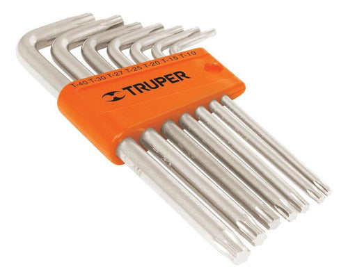 Llaves Torx Extralargas 7 Pz Truper 15553