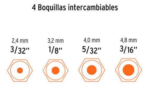 Remachadora Profesional De 228.6 Mm Re-9 4