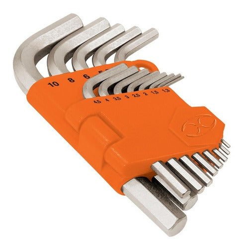 Llaves Allen Std Organizador 13 Pz Truper 15545