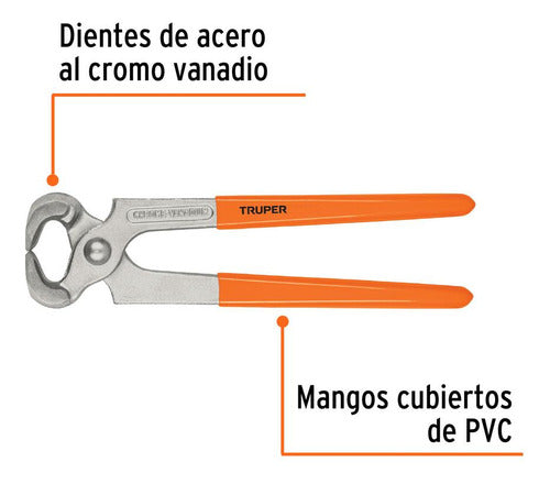 Tenaza Para Carpintero 8  Tn-8