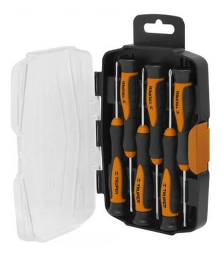 Juego Desarmador Joyero 6 Pz Largos Truper 14156