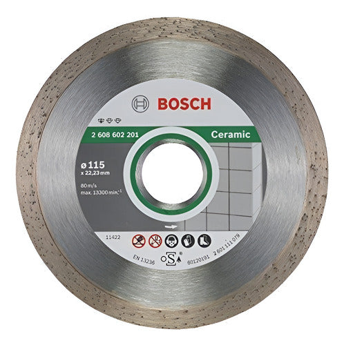 Disco De Diamante 4 1/2 Bosch Gris Oscuro