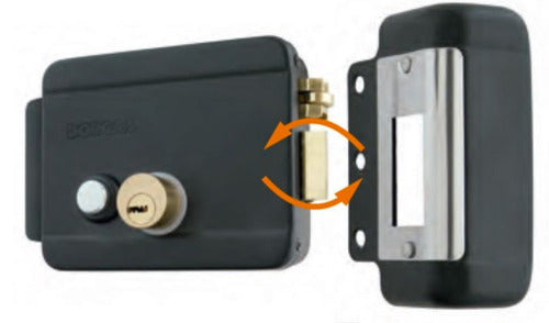 D98 Cerradura Electrica Cilindro Y Boton