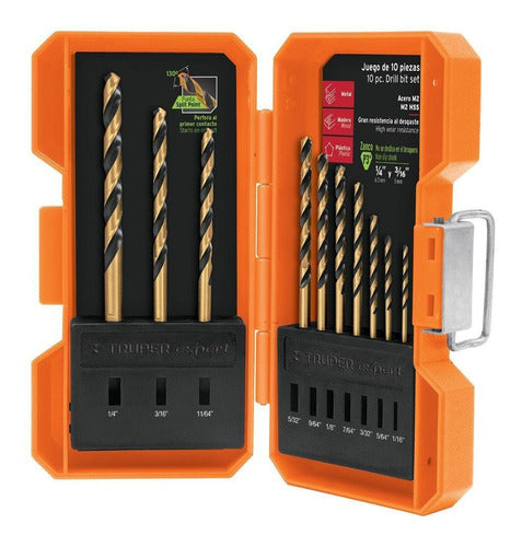 Juego De Brocas De Alta Velocidad, 10 Piezas