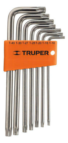 Llaves Torx Extralargas 7 Pz Truper 15553