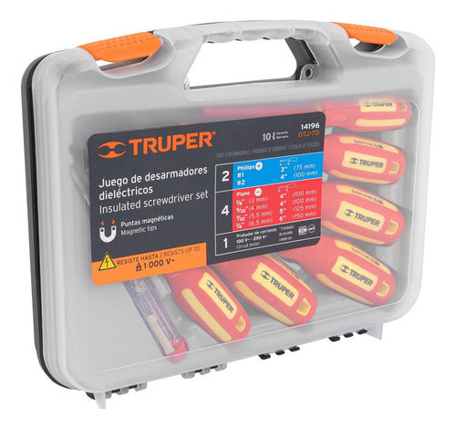Juego 6 Desarmadores Dieléctricos Truper A14196