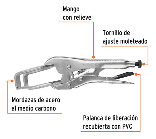 Pinzas Presion Soldadora 9 Truper 17426