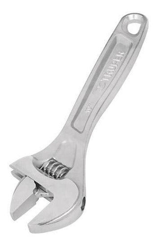 Llave Ajustable 6  Cromada Pet-6c