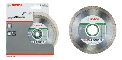 Disco De Diamante 4 1/2 Bosch Gris Oscuro