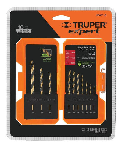 Juego De Brocas De Alta Velocidad, 10 Piezas