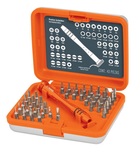Desarmador De Joyero Con 42 Puntas Joy-43
