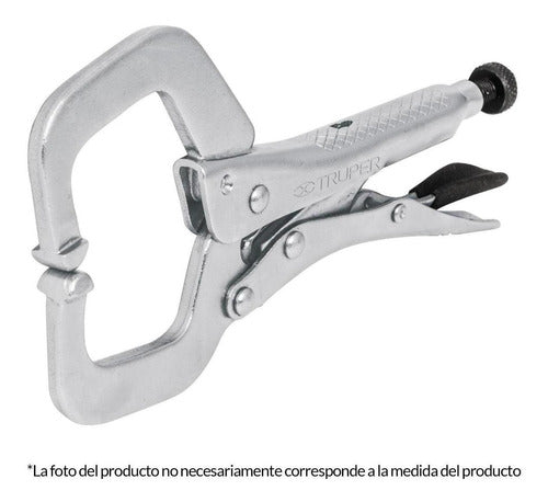 Pinza De Presión Tipo  C  De 11 , Con Mordaza Fija