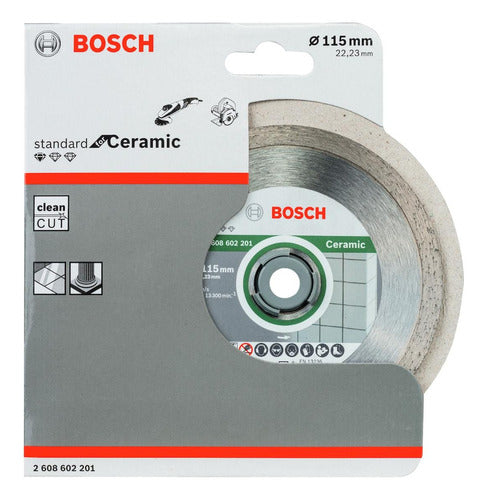 Disco De Diamante 4 1/2 Bosch Gris Oscuro