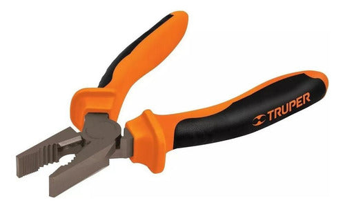 Pinza Electricista 7'' Comfort Grip Truper Expert 17329