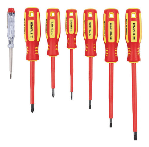 Juego 6 Desarmadores Dieléctricos Truper A14196