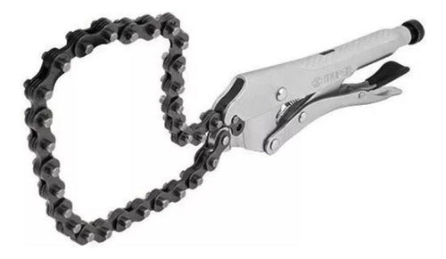 Pinza De Presion Con Cadena Ppt-cad