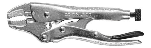 Pinza De Presión 4' Mordaza Curva, Truper