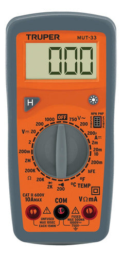 Multimetro Digital Mut-33