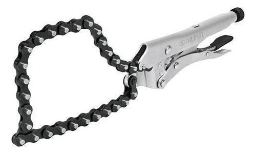 Pinza De Presion Con Cadena Ppt-cad