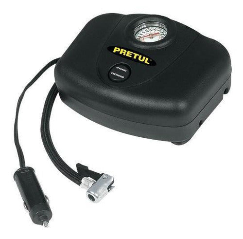 Compresor De 12 V Para Auto Comp-12p Negro